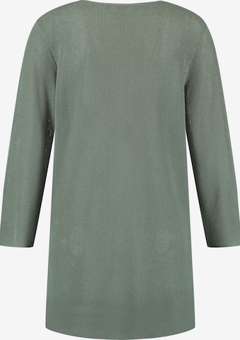 GERRY WEBER Knit cardigan in Green