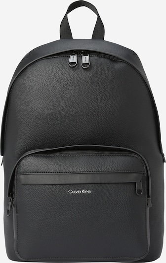 Calvin Klein Backpack in Black / Silver, Item view