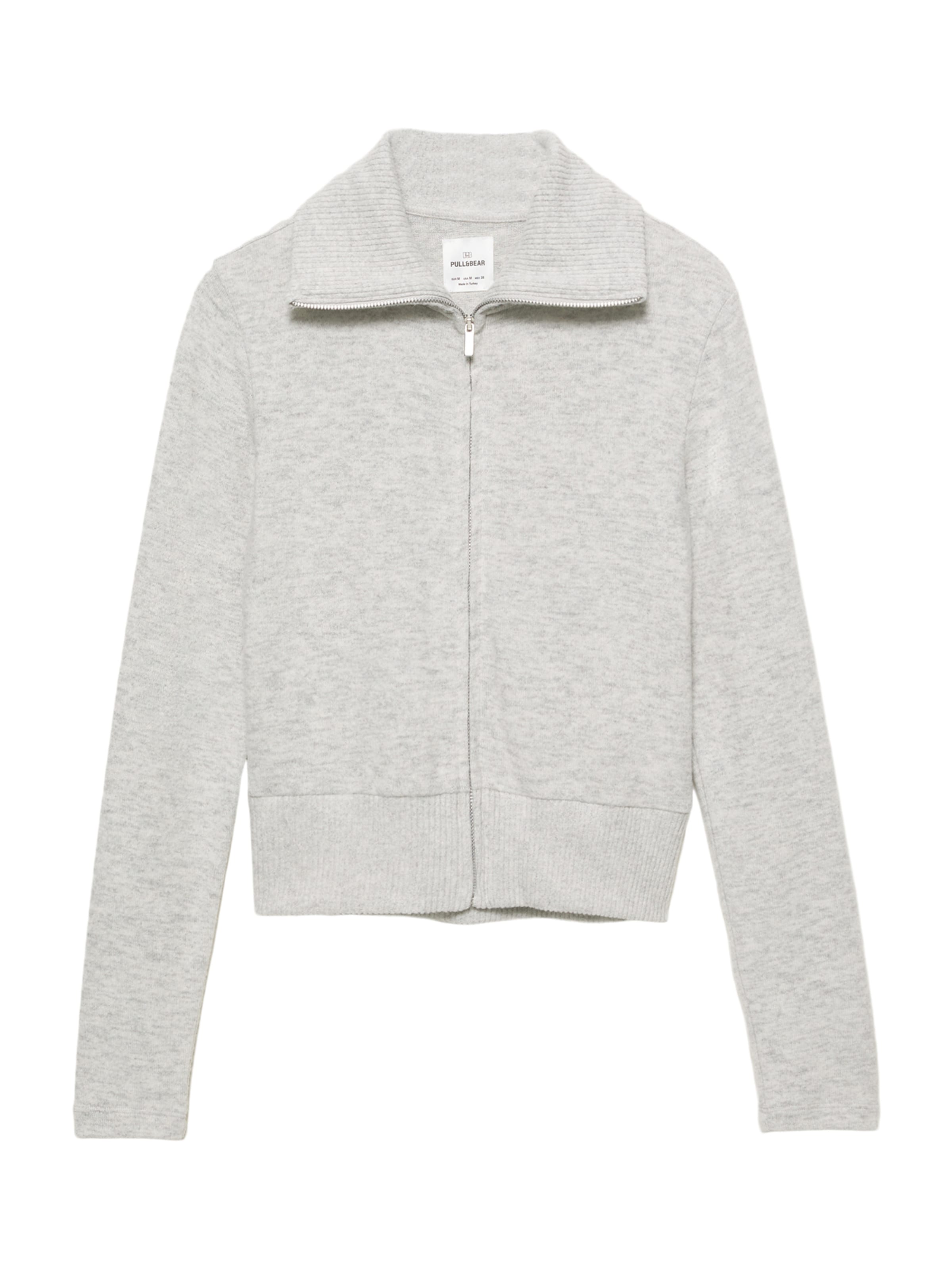 Cardigan Pull&Bear en gris : devant