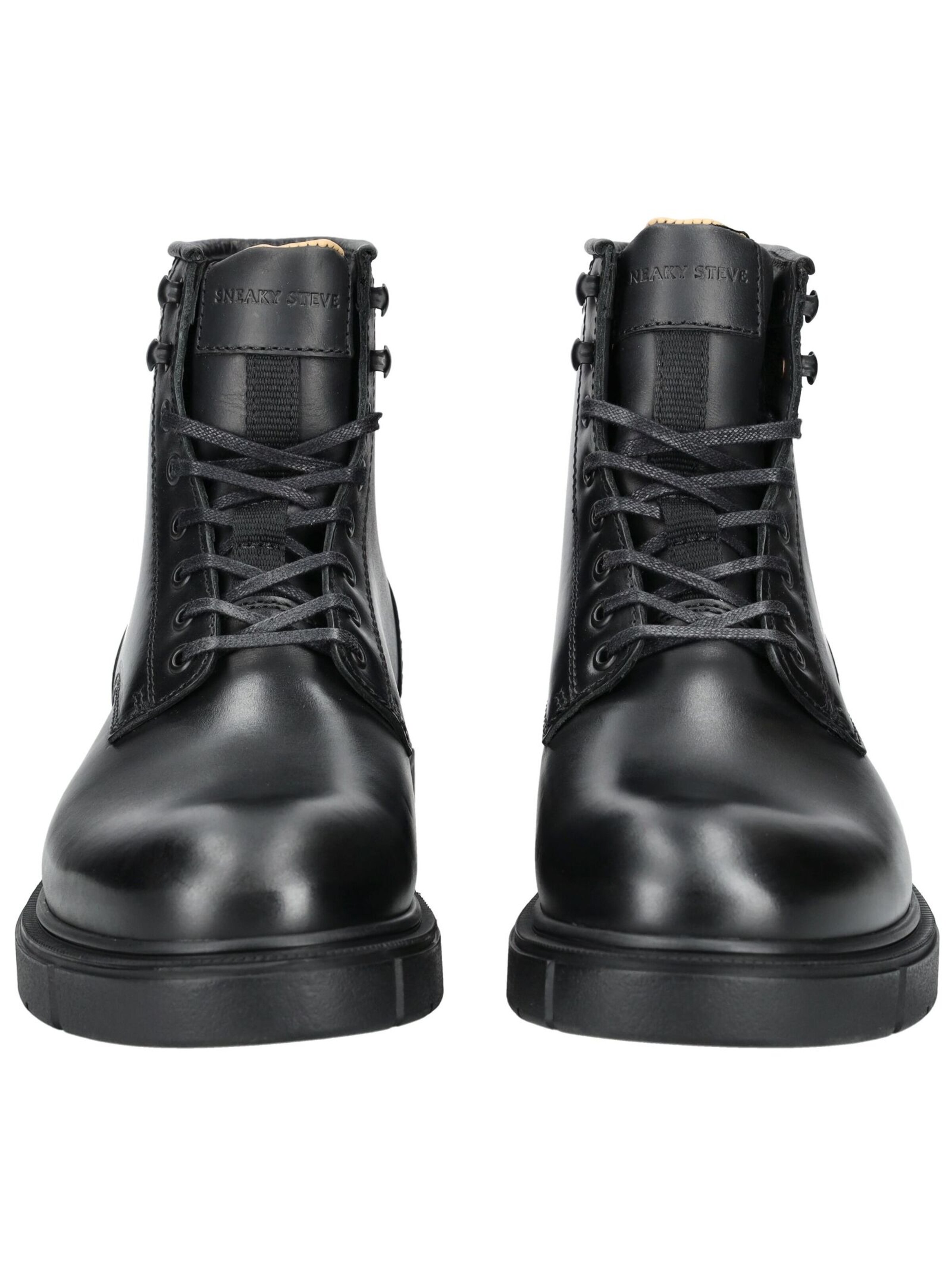 Bottines à lacets Sneaky Steve en noir