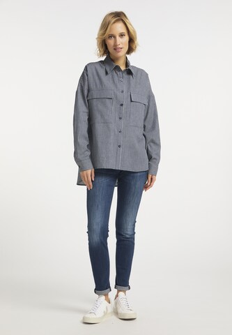 usha BLUE LABEL Blouse in Blue