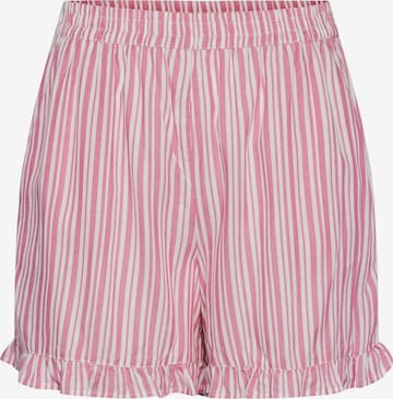 PIECES Loosefit Shorts 'ALVINA' in Pink: predná strana