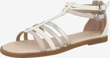 GEOX Sandals 'Karly' in White: front
