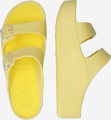 LEMON JELLY - Sapato aberto 'FÉNIX' em amarelo