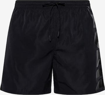 Shorts de bain 'D- Core' DIESEL en noir : devant