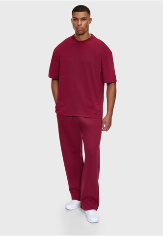 Dropsize Regular Broek in Rood