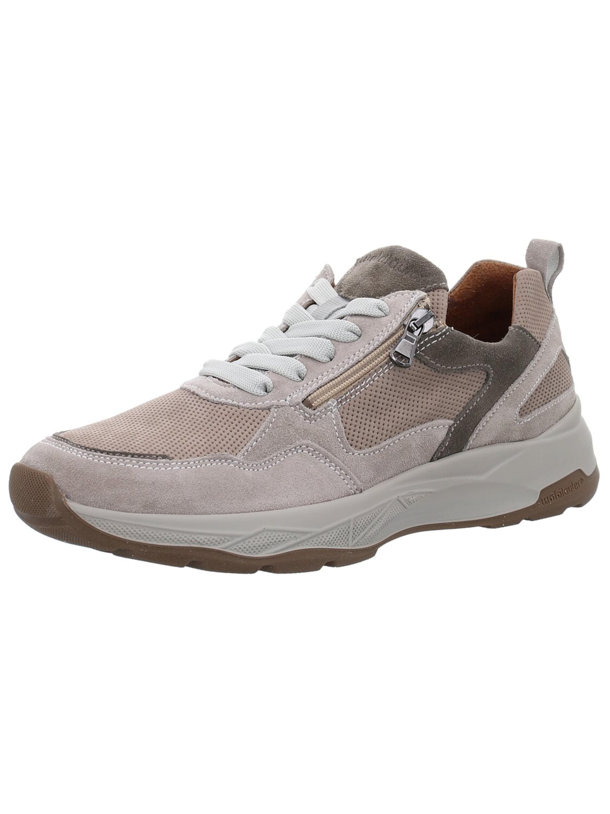 WALDLÄUFER Athletic Lace-Up Shoes in Grey: front
