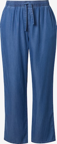Ulla Popken Wide Leg Housut värissä sininen: etupuoli