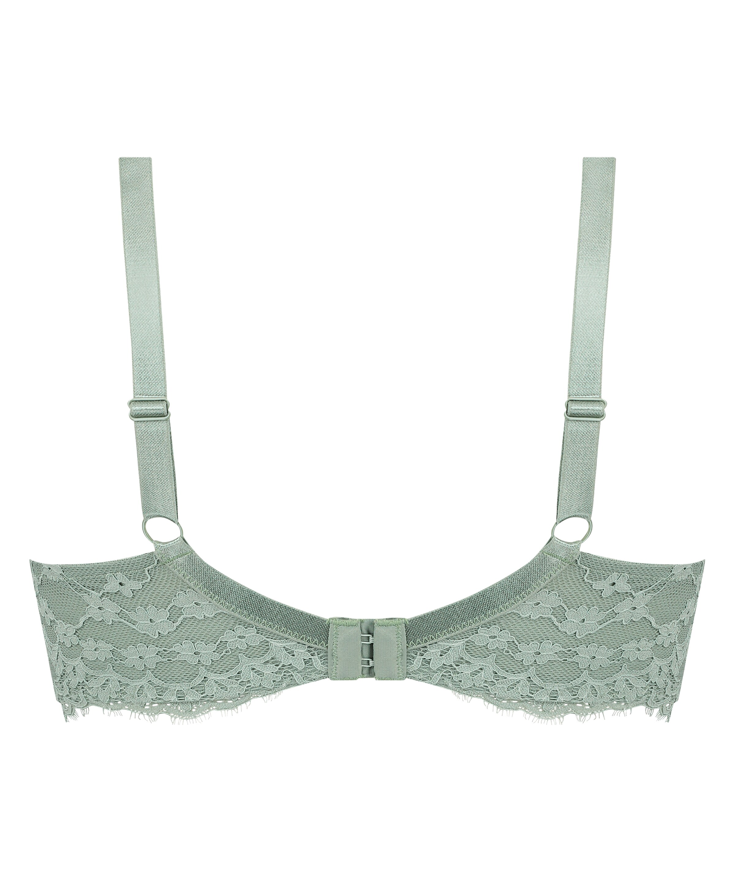 Hunkemöller T-shirt Bra 'Daisy' in Green