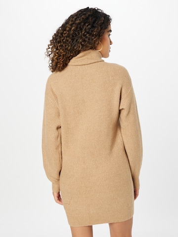 HOLLISTER Knitted dress in Brown