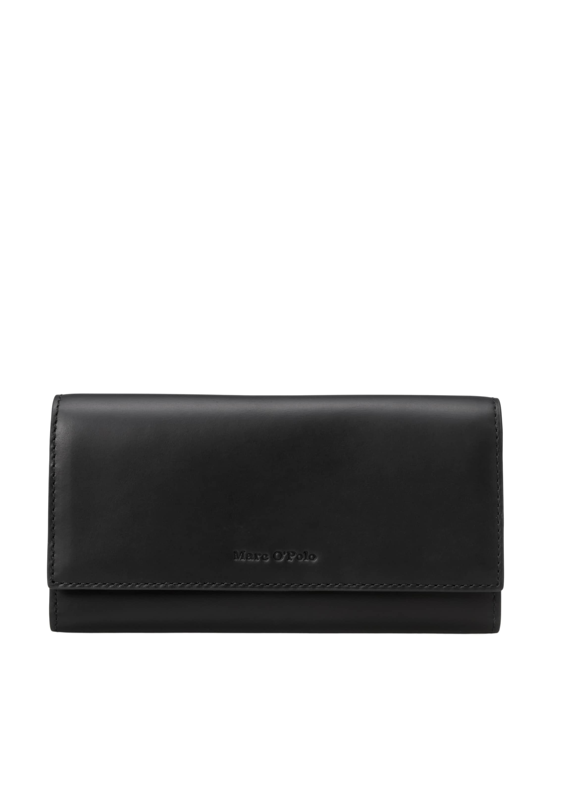 Marc O'Polo Accessories Portemonnaie in Schwarz: Vorderseite