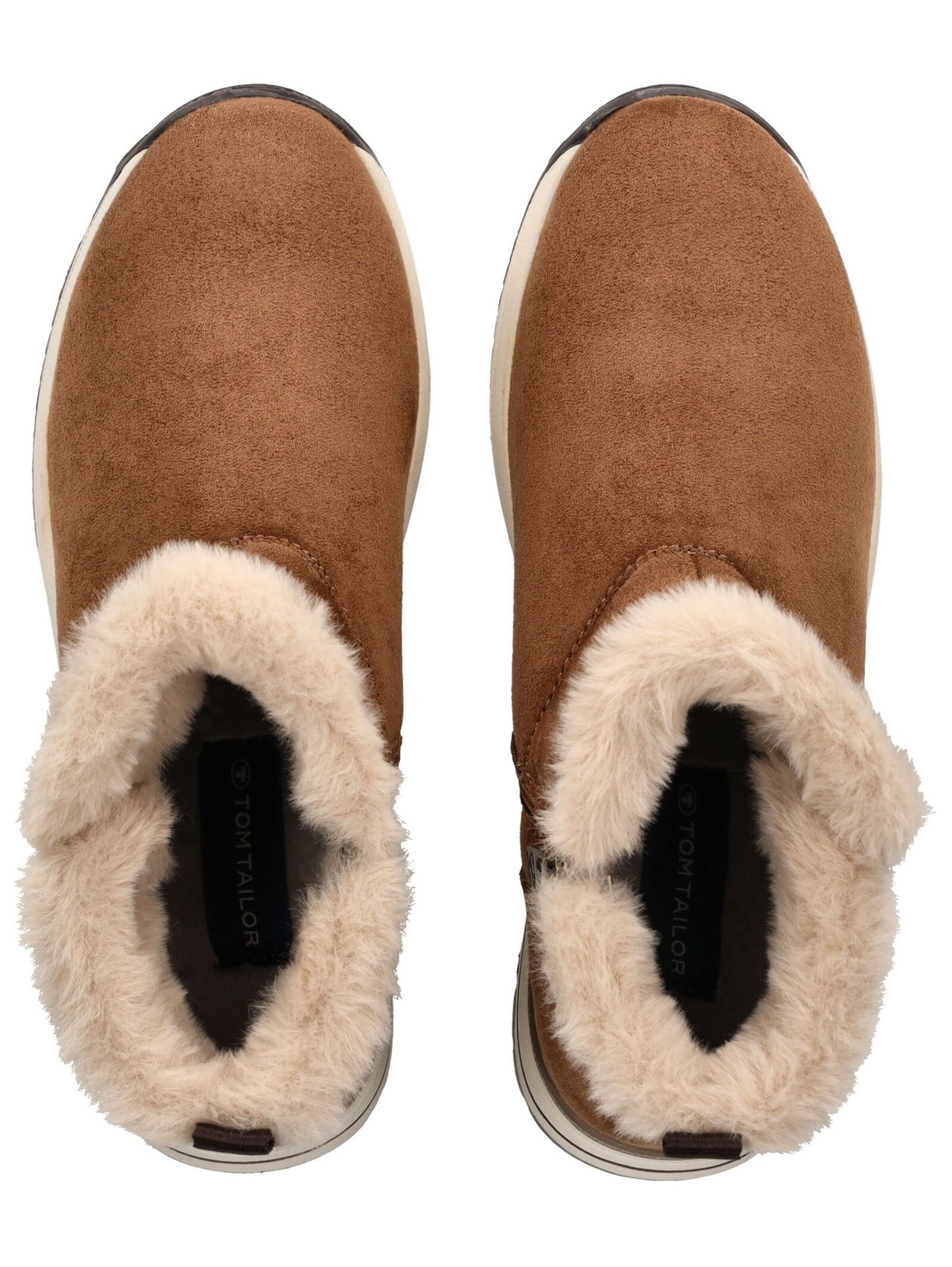 TOM TAILOR Boots in Brown