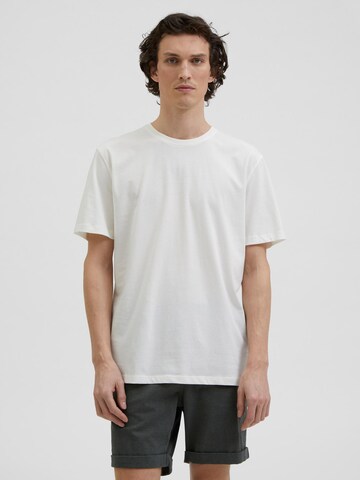 SELECTED HOMME T-Shirt 'Ventura' in Beige: predná strana