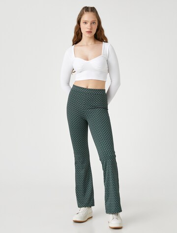 Koton Flared Leggings in Groen