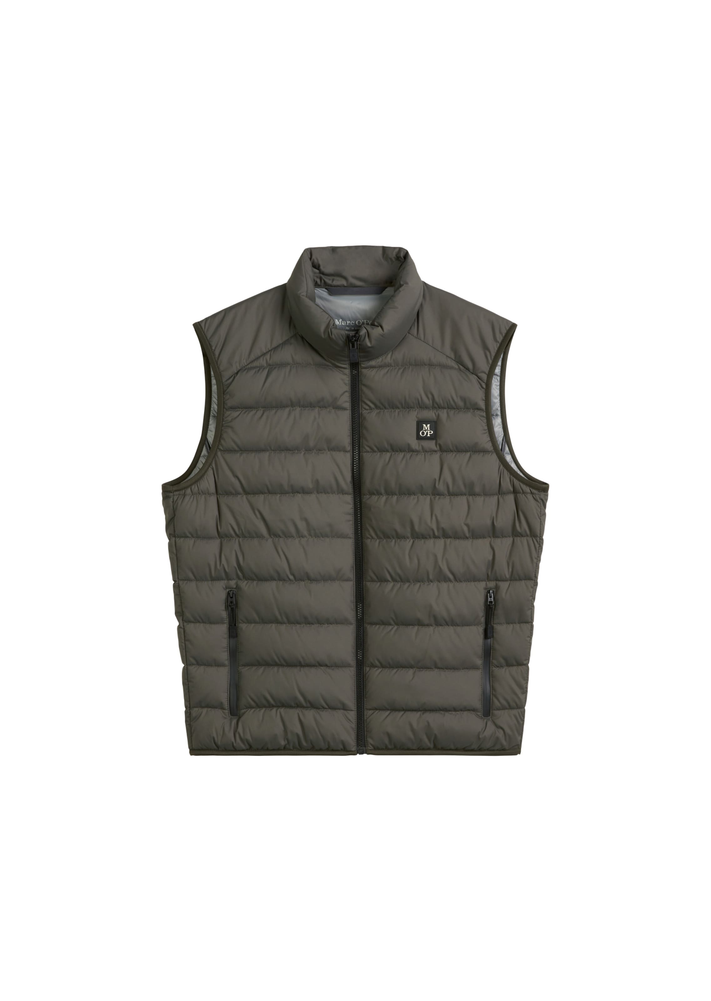 Marc O'Polo Bodywarmer in Groen: voorkant