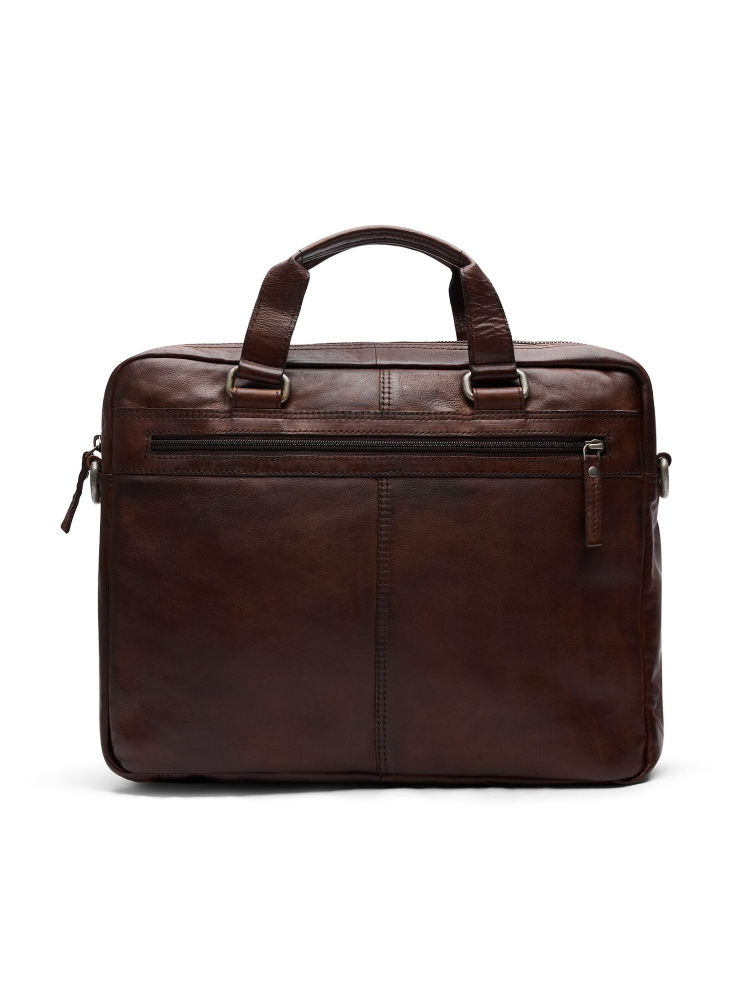 MANFIELD Laptoptas in Bruin