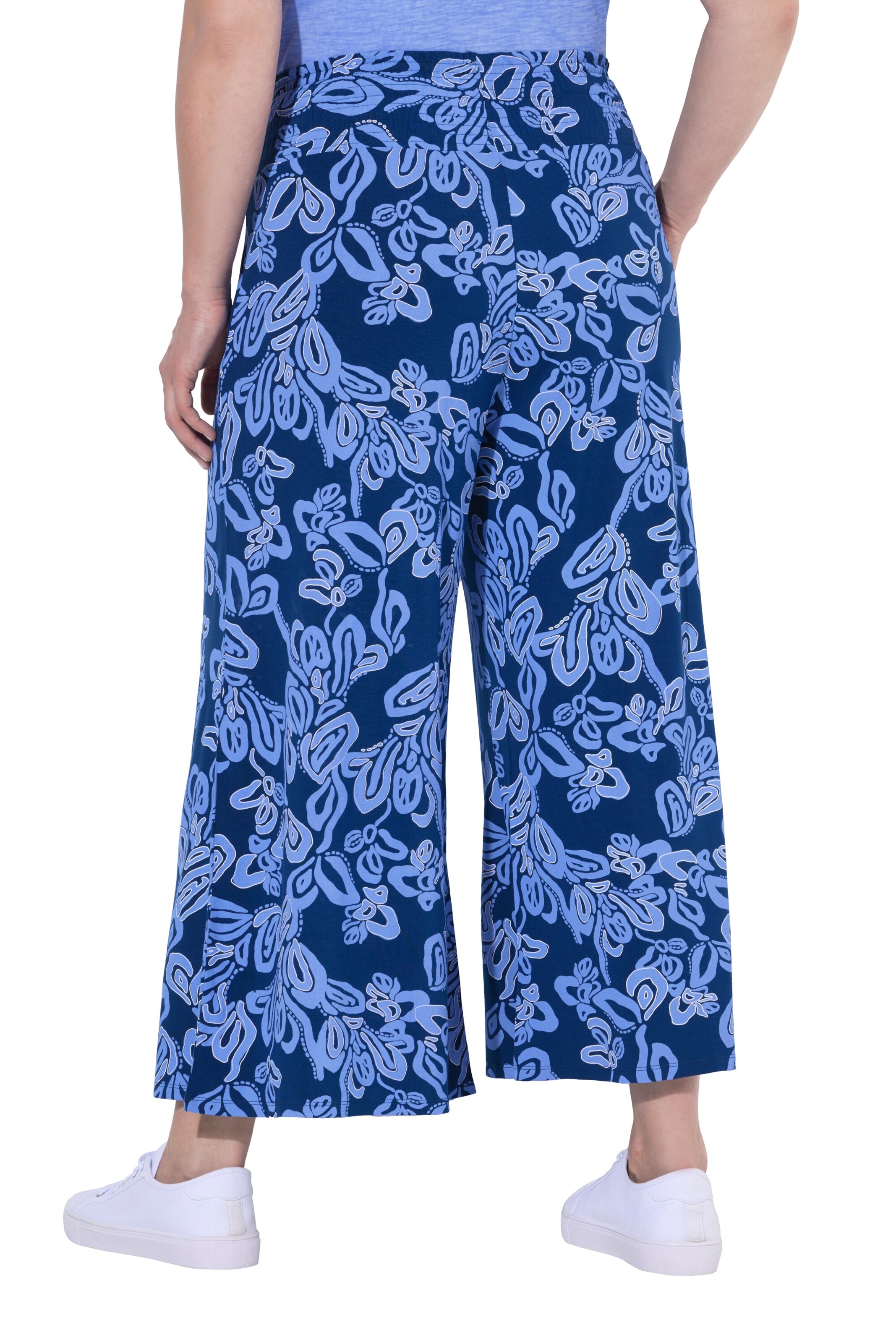 Ulla Popken Regular Hose in Blau