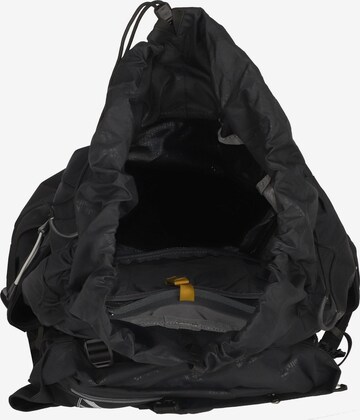 JACK WOLFSKIN Sports Backpack 'Highland Trail' in Black