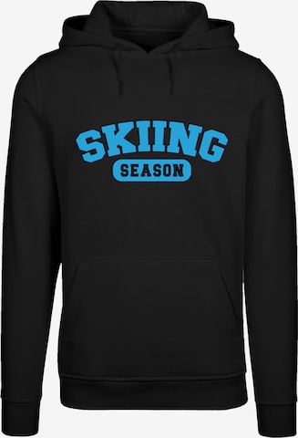F4NT4STIC Sweatshirt 'Skiing Season' in Schwarz: Vorderseite