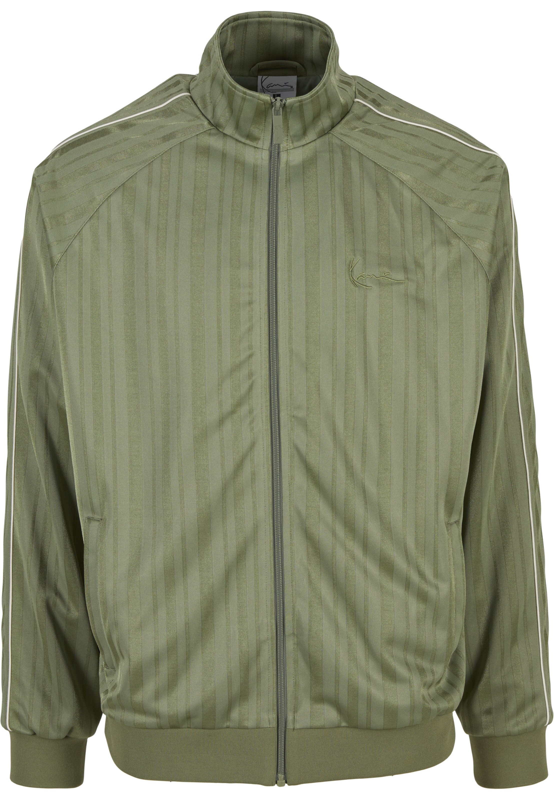Karl Kani Sweatjacke in Grün: Vorderseite