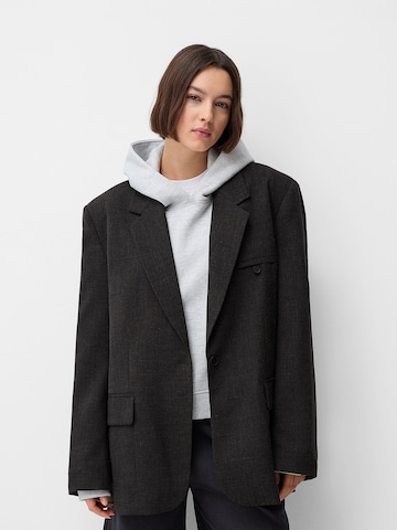 Blazer Bershka en gris : devant