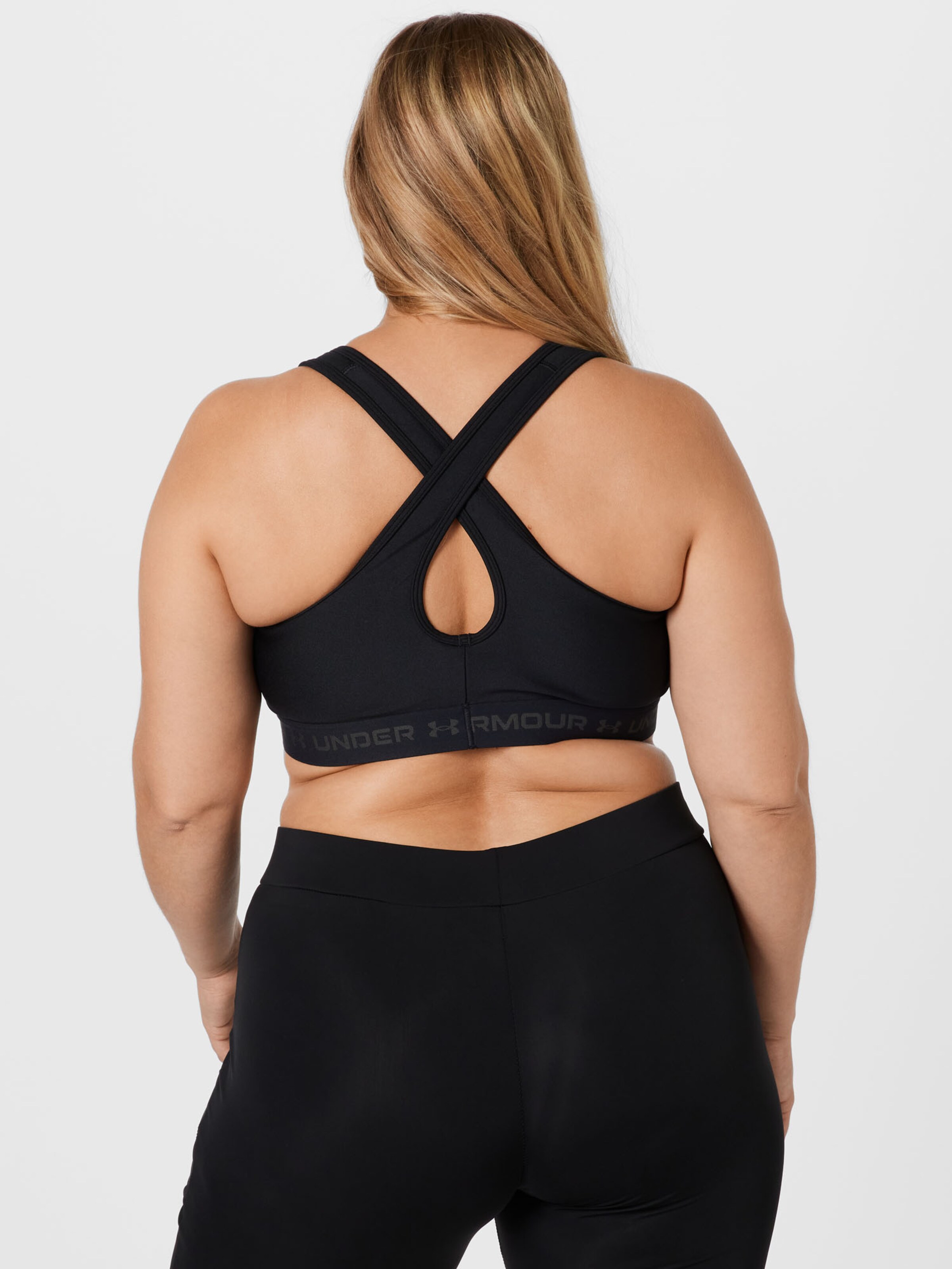 Frauen Sportbekleidung UNDER ARMOUR Sport-BH in Schwarz - LD51565 Frauen Sportbekleidung UNDER ARMOUR Sport-BH in Schwarz - LD51565