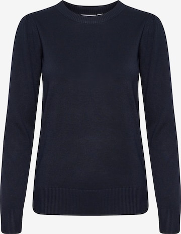 SAINT TROPEZ Sweater 'Mila' in Blue: front