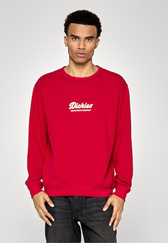 DICKIES Bluzka sportowa 'Lewistown' w kolorze czerwony: przód