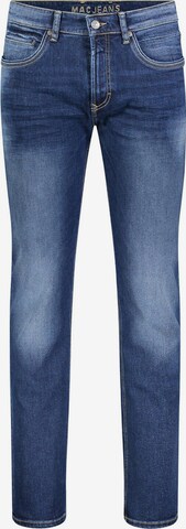 MAC Slimfit Jeans in Blauw: voorkant