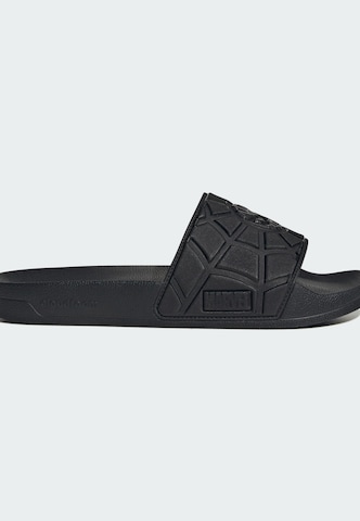 Zoccoletto 'Marvel Spider-Man Adilette' di ADIDAS SPORTSWEAR in nero