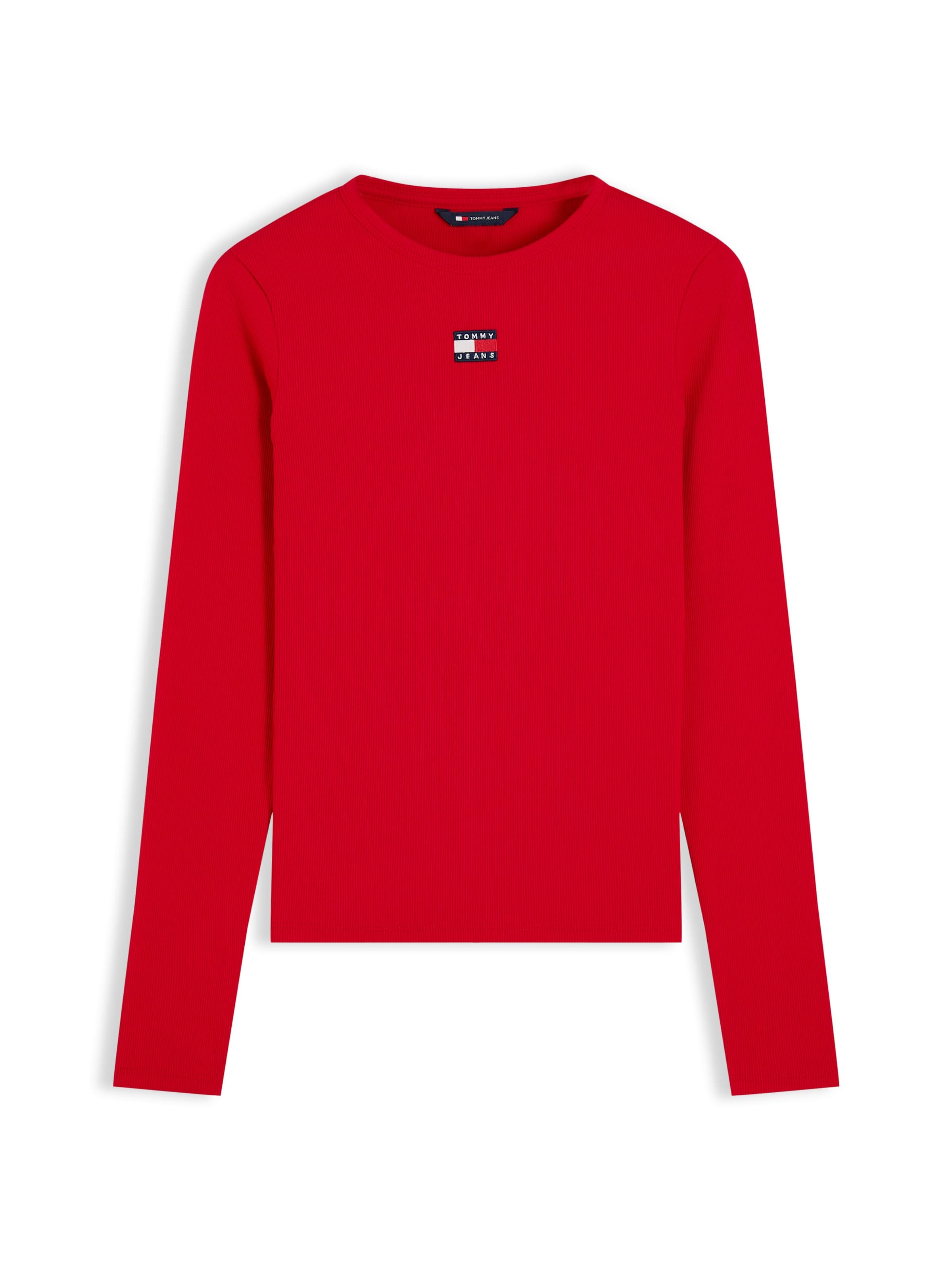Tommy Jeans Μπλουζάκι σε κόκκινο: μπροστά