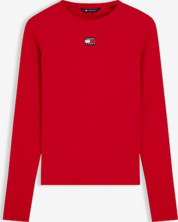 Tommy Jeans Μπλουζάκι σε κόκκινο: μπροστά