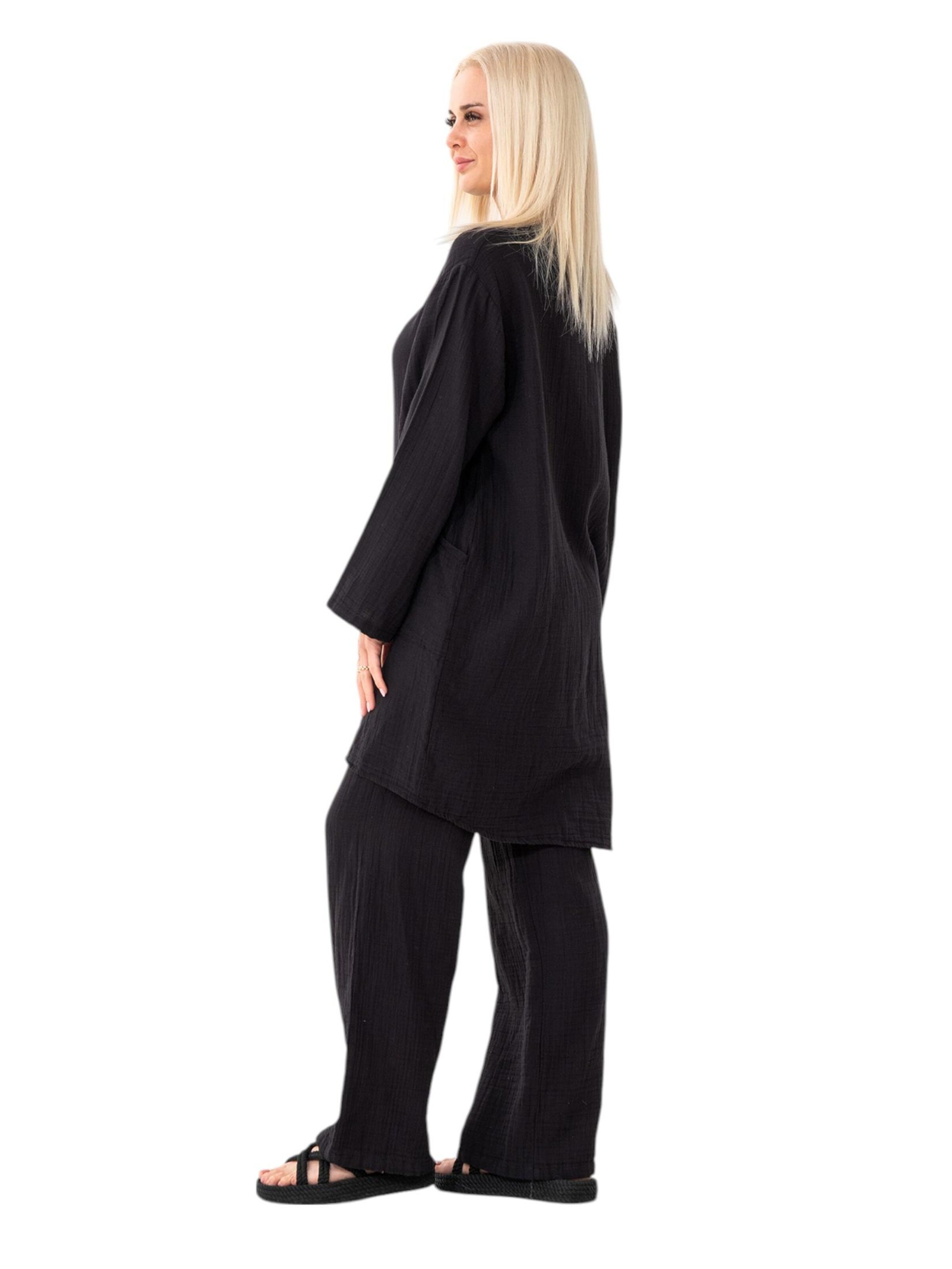 WENOR Bluse 'NISA'‌‌‌ in Schwarz