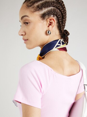 PIECES T-Shirt 'PCSYNA' in Pink