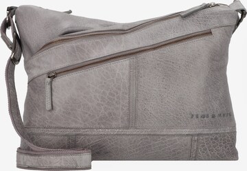 Borsa a tracolla 'Femi & Nine ' di Greenland Nature in grigio: frontale