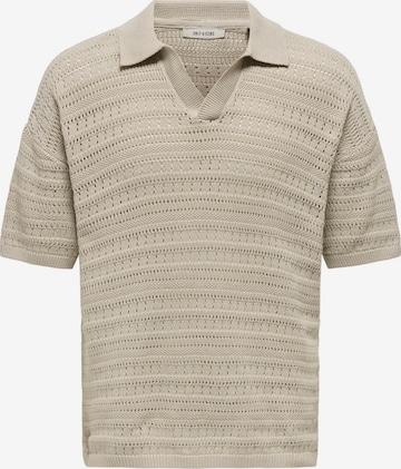 Pullover 'ONSGRAYSON' di Only & Sons in beige: frontale