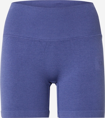 mėlyna ICANIWILL Standartinis Sportinės kelnės 'Rush': priekis