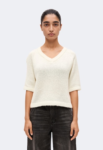 Pullover 'Ko44a' di Hailys in beige: frontale