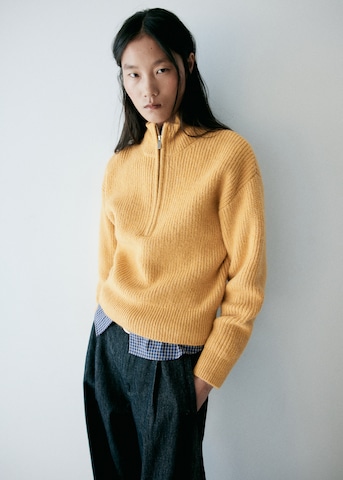 MANGO Sweater 'RIZZI' in Yellow: front