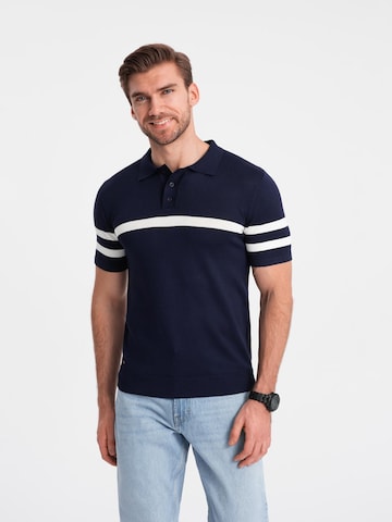 Ombre Shirt in Blauw