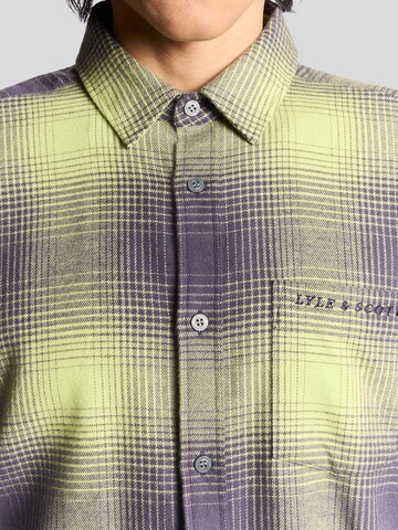 Fit confort Chemise Lyle & Scott en gris