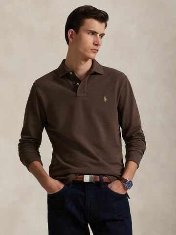Polo Ralph Lauren Slim fit Shirt in Brown: front