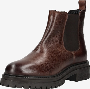 GEOX Chelsea boots in Bruin: voorkant
