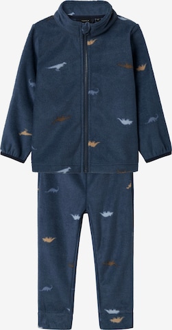 NAME IT Jakkesæt 'NMNSPEKTRA' i blå: forside