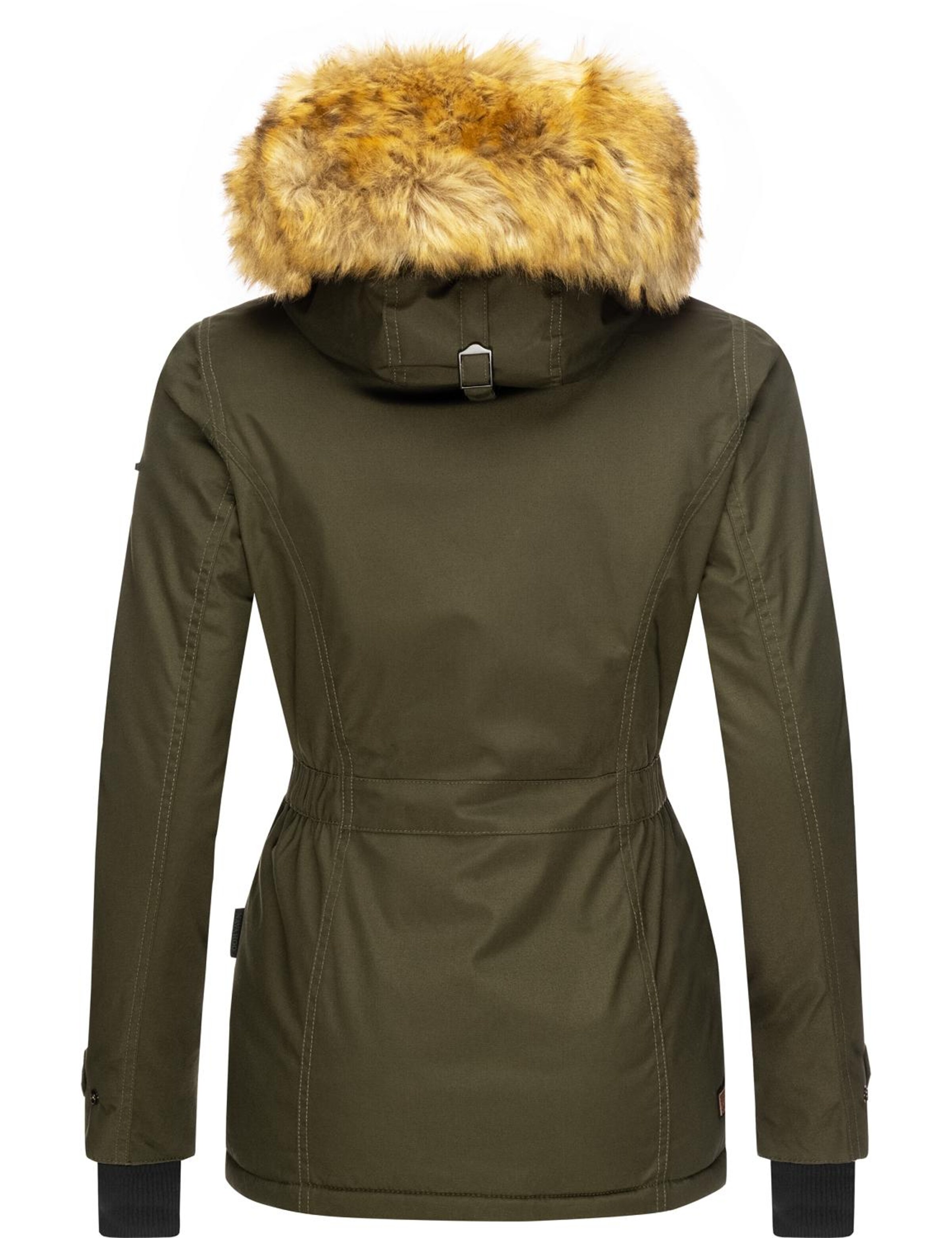 NAVAHOO Winter jacket 'Laura' in Green