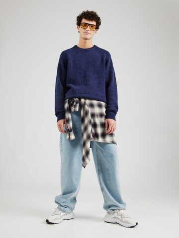 Carhartt WIP Pullover 'Anglistic' in Blau