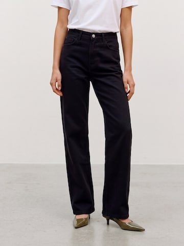 VERO MODA Wide Leg Jeans 'VMTHEA' i sort: forside