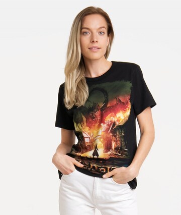 LOGOSHIRT Shirt 'Hobbit - Battle Of The Five Armies' in Gemengde kleuren: voorkant