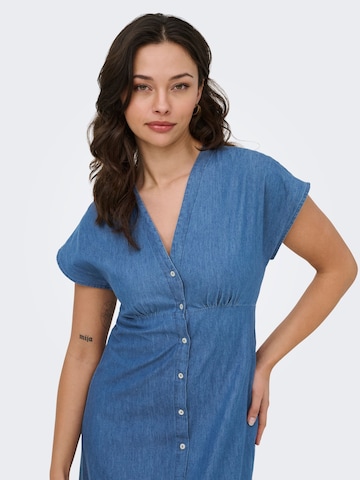 ONLY Jurk 'ONLNova' in Blauw
