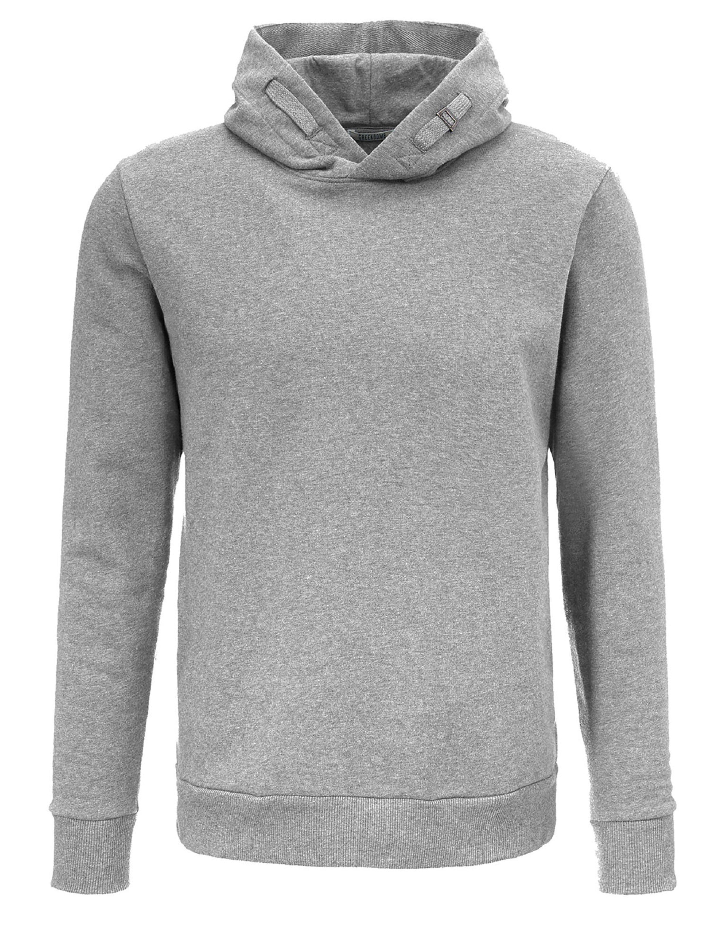 Felpa di GREENBOMB in grigio: frontale